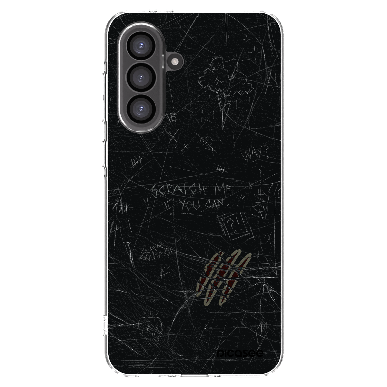 Picasee átlátszó szilikon tok az alábbi mobiltelefonokra Samsung Galaxy A36 5G - SCRATCH