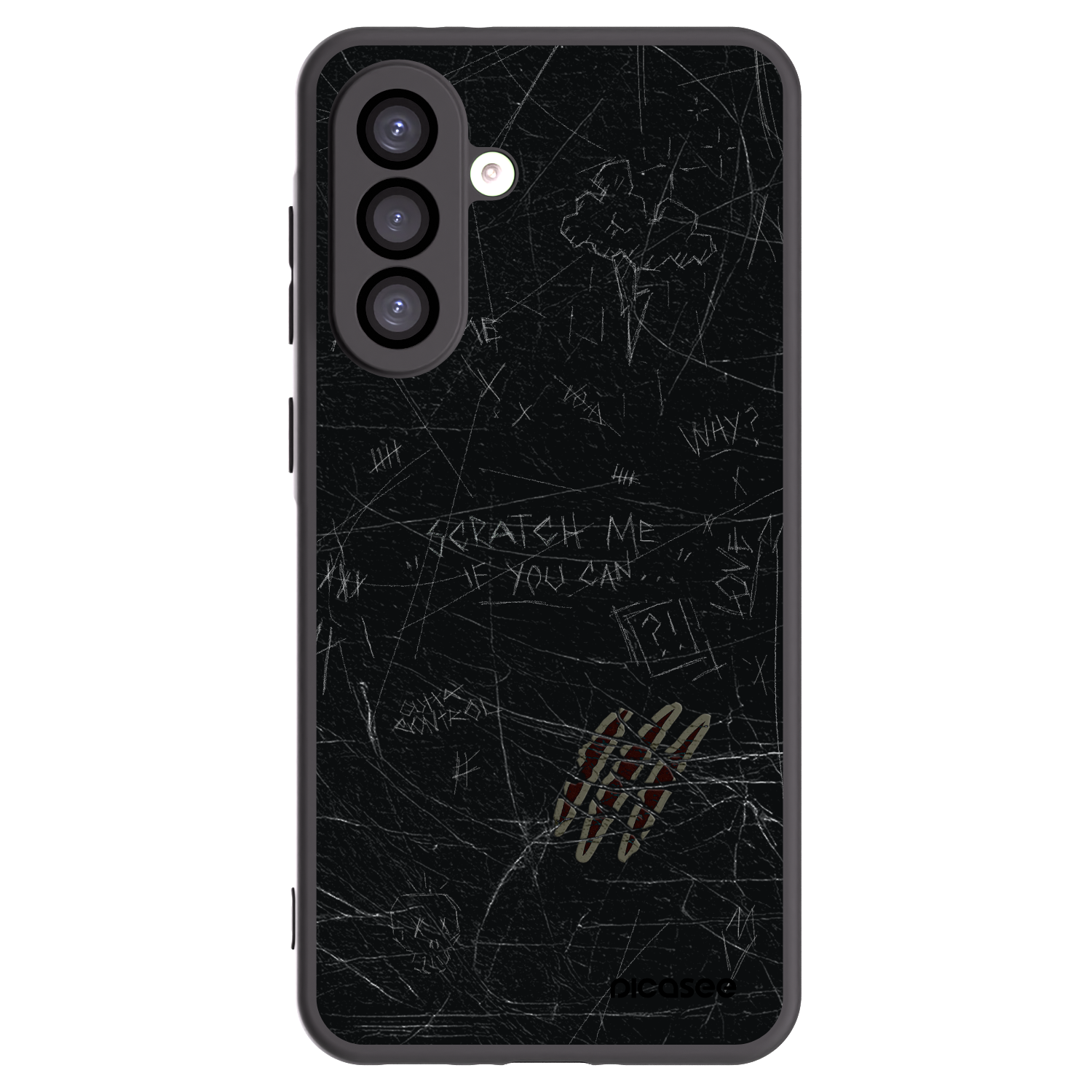 Picasee fekete szilikon tok az alábbi mobiltelefonokra Samsung Galaxy A26 5G A266B - SCRATCH