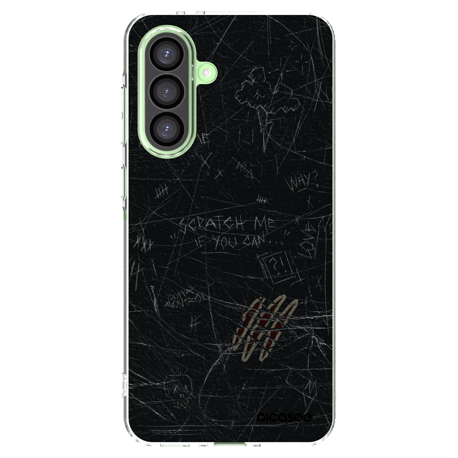 Picasee átlátszó szilikon tok az alábbi mobiltelefonokra Samsung Galaxy A26 5G A266B - SCRATCH