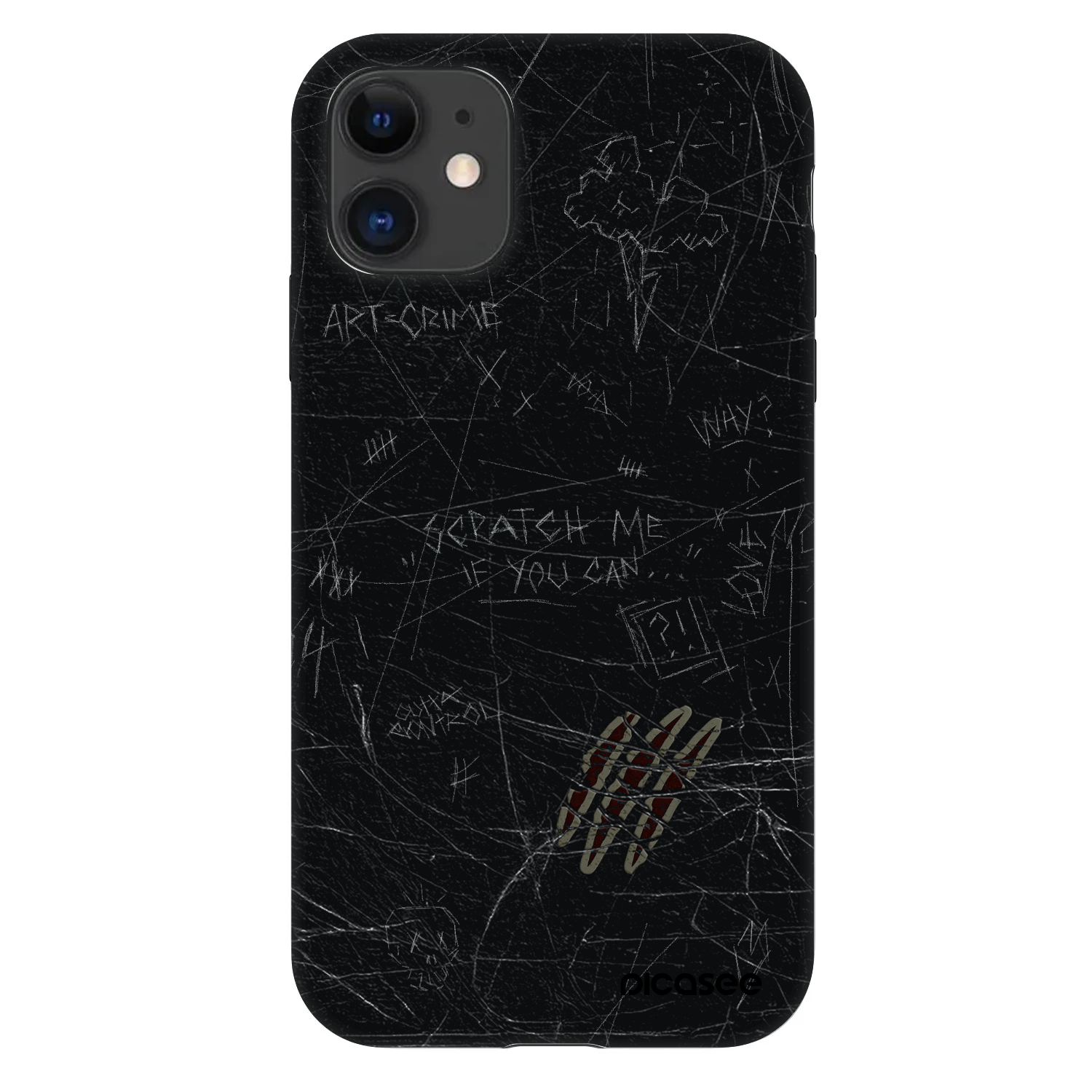 Picasee Fashion Case Apple iPhone 11 - SCRATCH