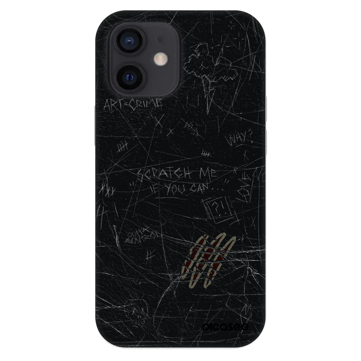 Picasee Fashion Case Apple iPhone 12 mini - SCRATCH