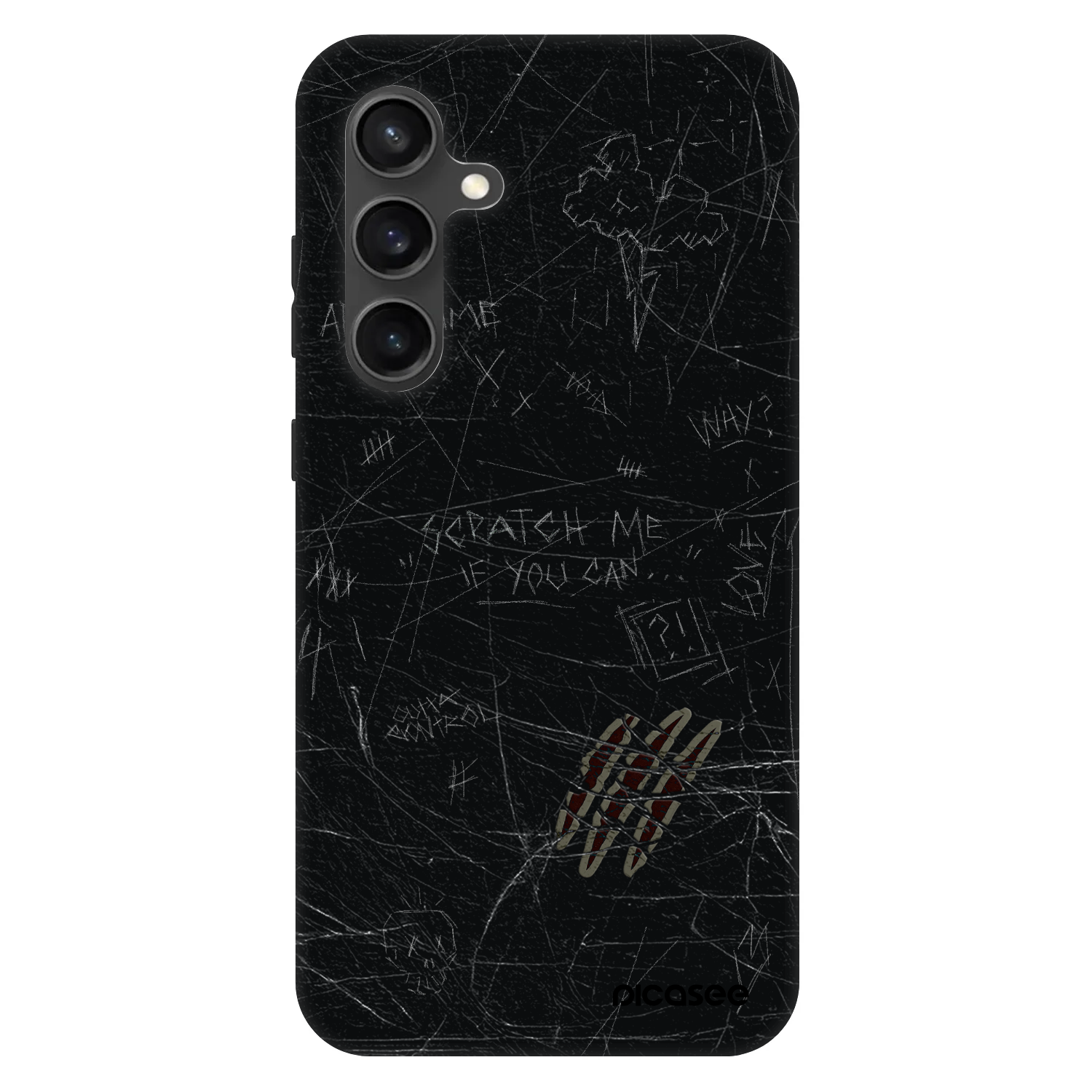 Picasee Fashion Case Samsung Galaxy S24 FE S721B - SCRATCH