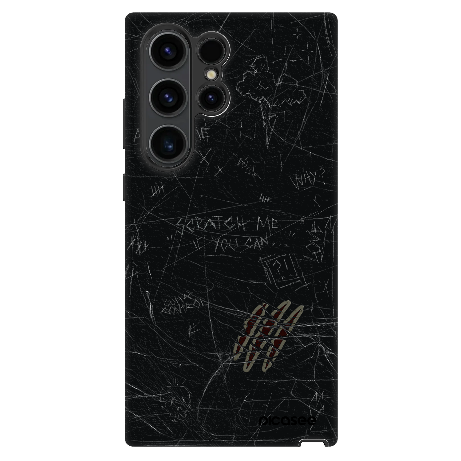 Picasee Fashion Case Samsung Galaxy S23 Ultra 5G - SCRATCH