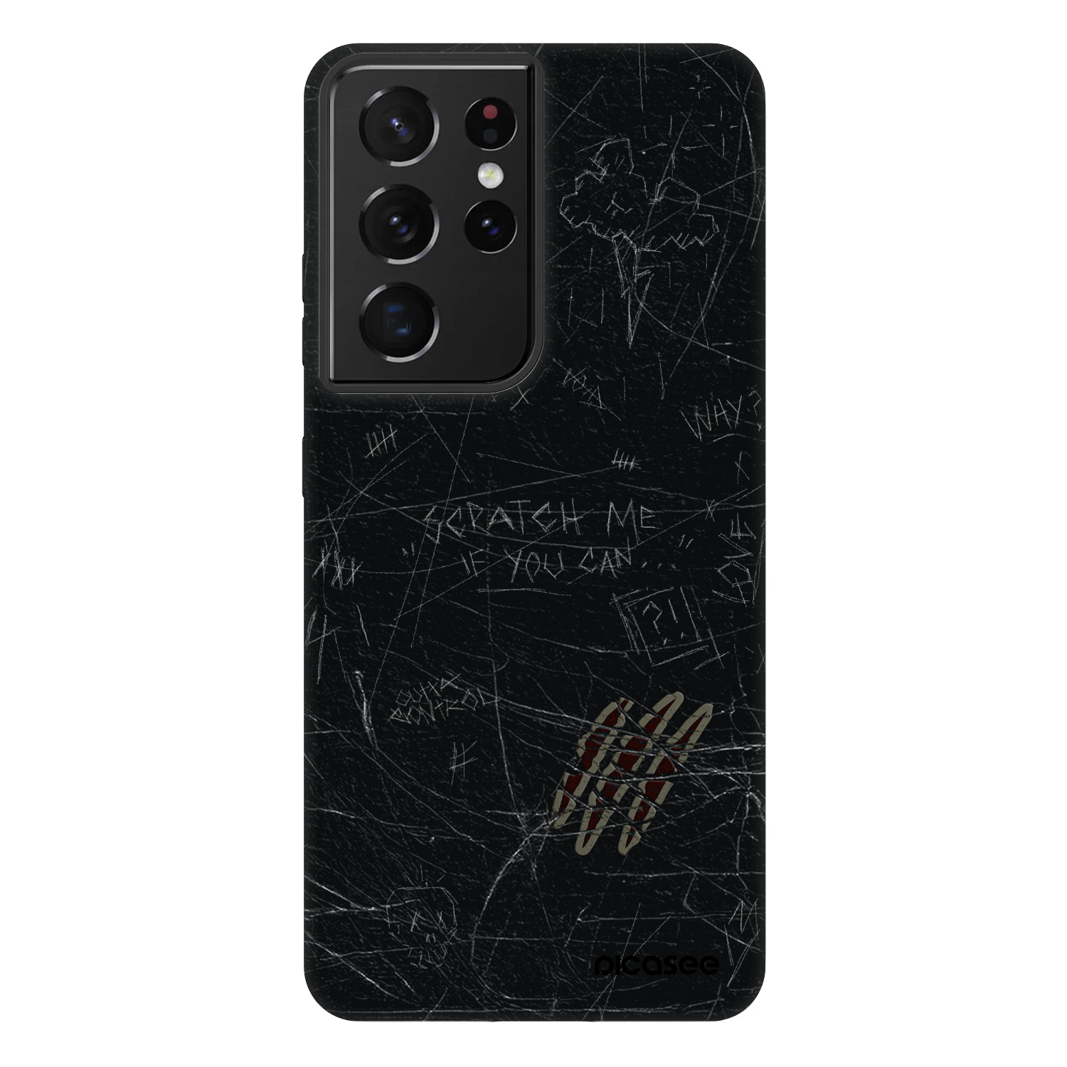 Picasee Fashion Case Samsung Galaxy S21 Ultra 5G G998B - SCRATCH