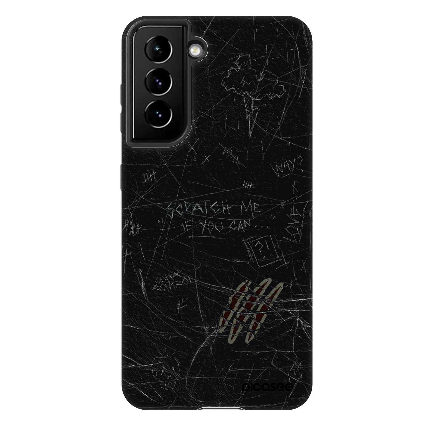 Picasee Fashion Case Samsung Galaxy S21 5G G991B - SCRATCH