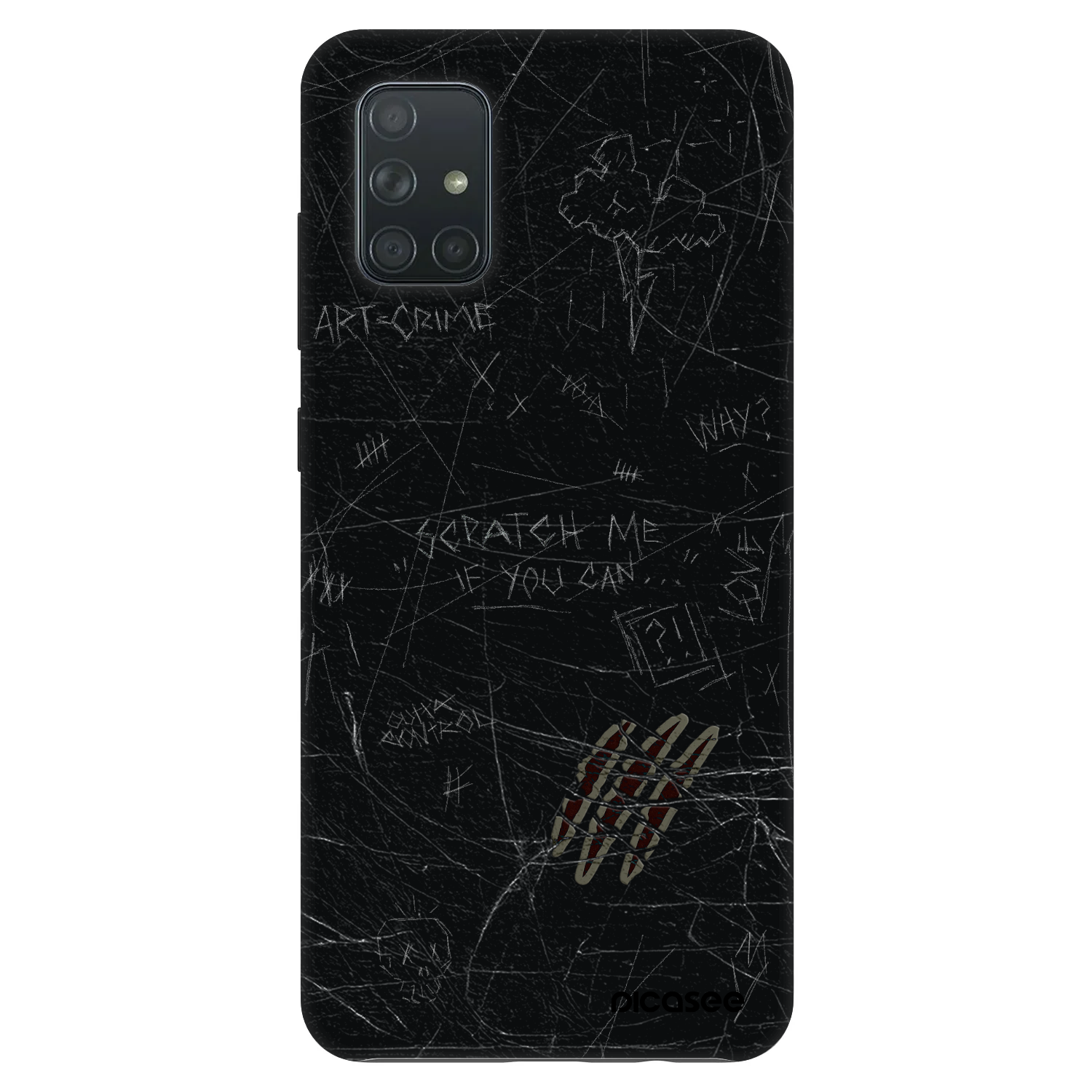 Picasee Fashion Case Samsung Galaxy A71 A715F - SCRATCH
