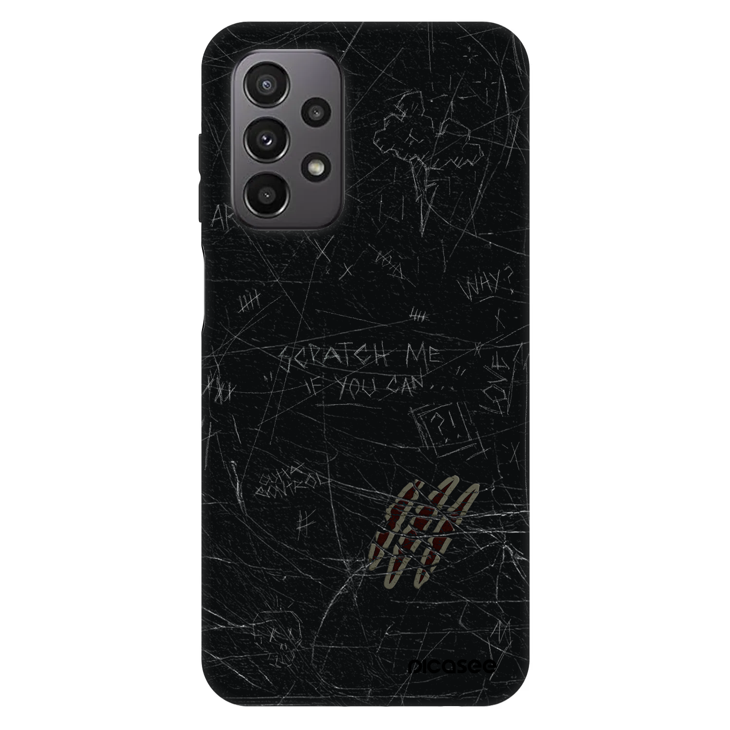Picasee Fashion Case Samsung Galaxy A23 A236B 5G - SCRATCH