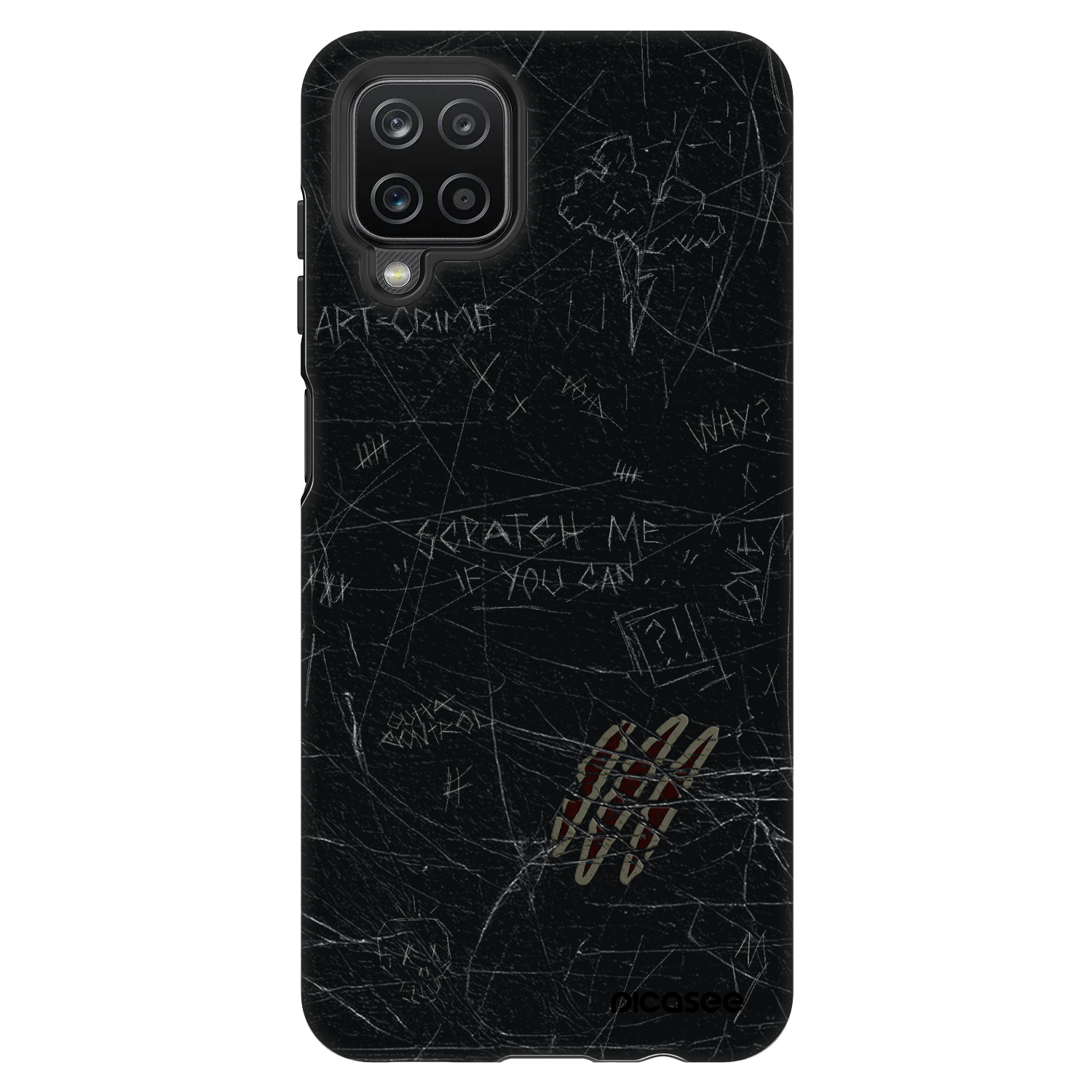 Picasee Fashion Case Samsung Galaxy A12 A125F - SCRATCH