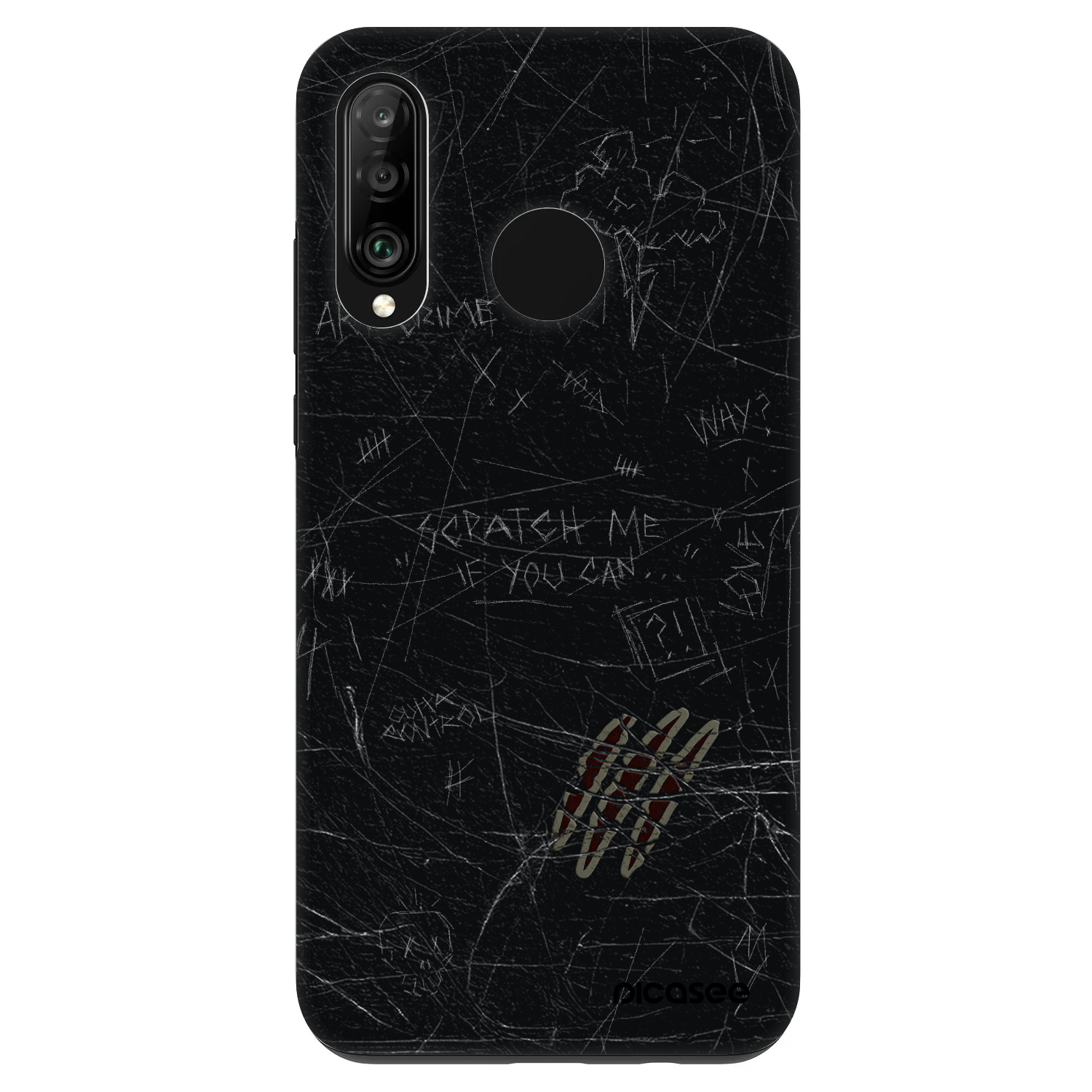 Picasee Fashion Case Huawei P30 Lite - SCRATCH
