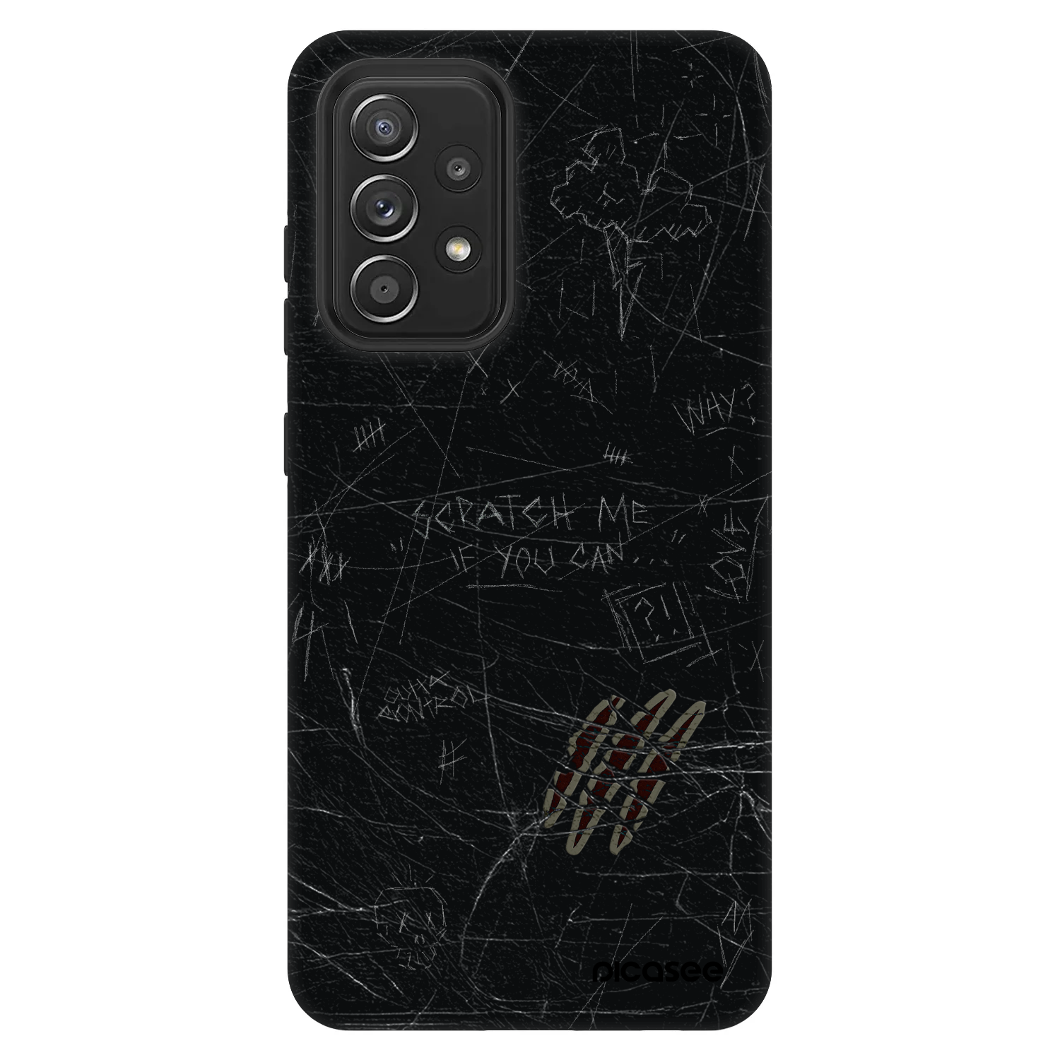 Picasee Fashion Case Samsung Galaxy A52 5G A525F - SCRATCH