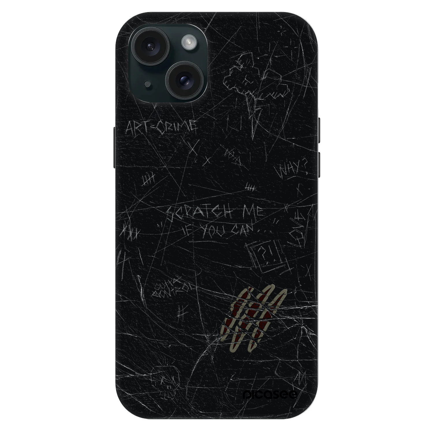 Picasee Fashion Case MagSafe Apple iPhone 15 Plus - SCRATCH