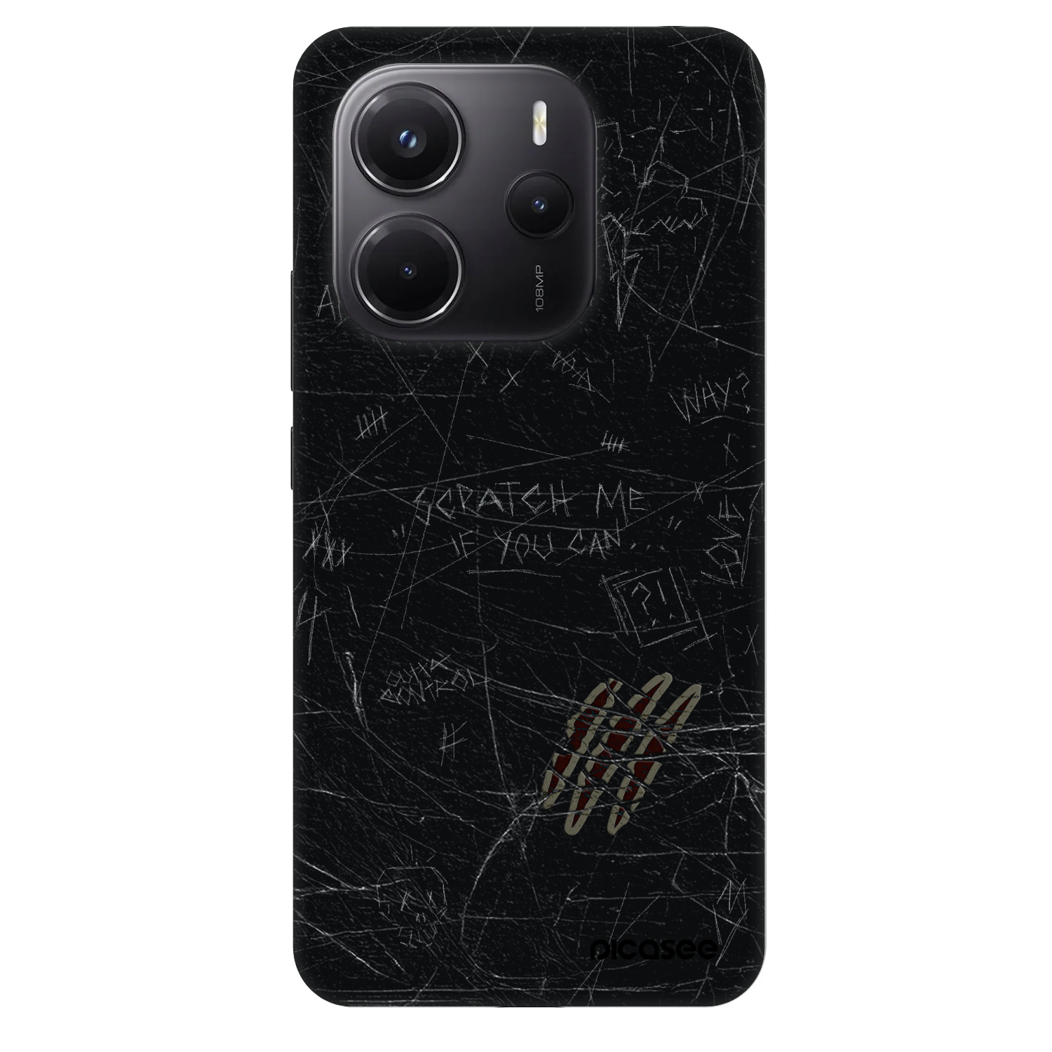 Picasee Fashion Case Xiaomi Redmi Note 14 4G - SCRATCH