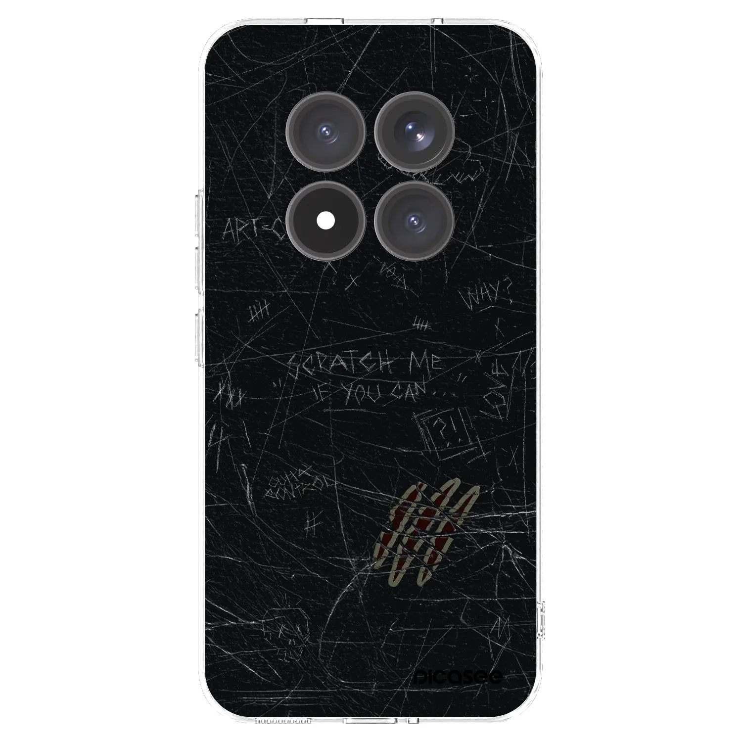 Picasee átlátszó szilikon tok az alábbi mobiltelefonokra Xiaomi Redmi Note 15 Pro+ - SCRATCH