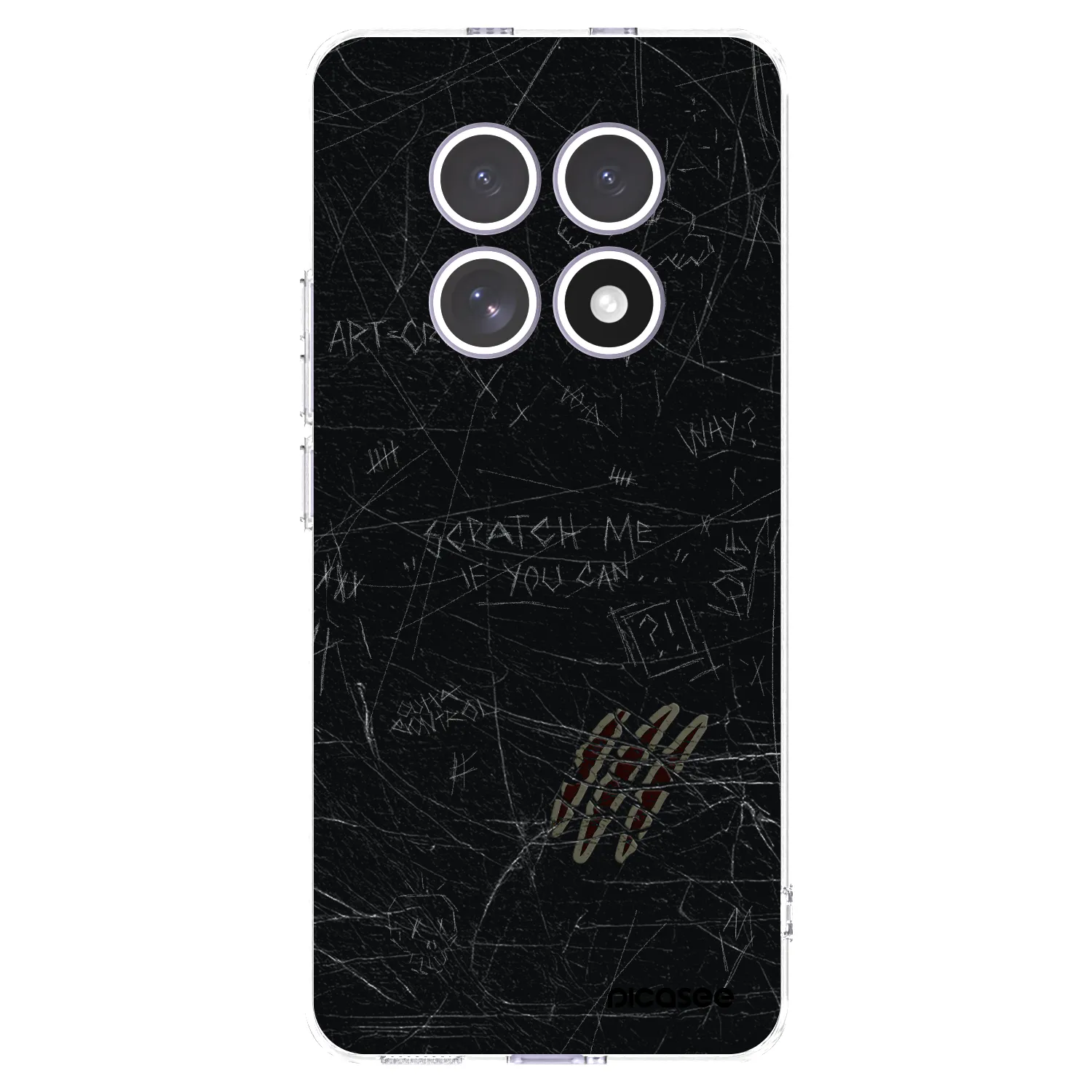 Picasee átlátszó szilikon tok az alábbi mobiltelefonokra Xiaomi Redmi Note 15 - SCRATCH