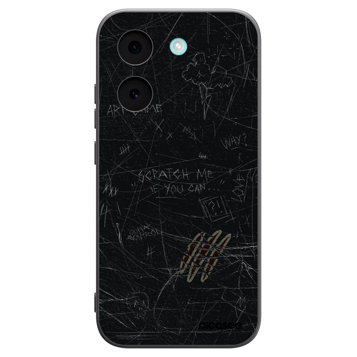 Picasee fekete szilikon tok az alábbi mobiltelefonokra Xiaomi Poco X8 Pro - SCRATCH