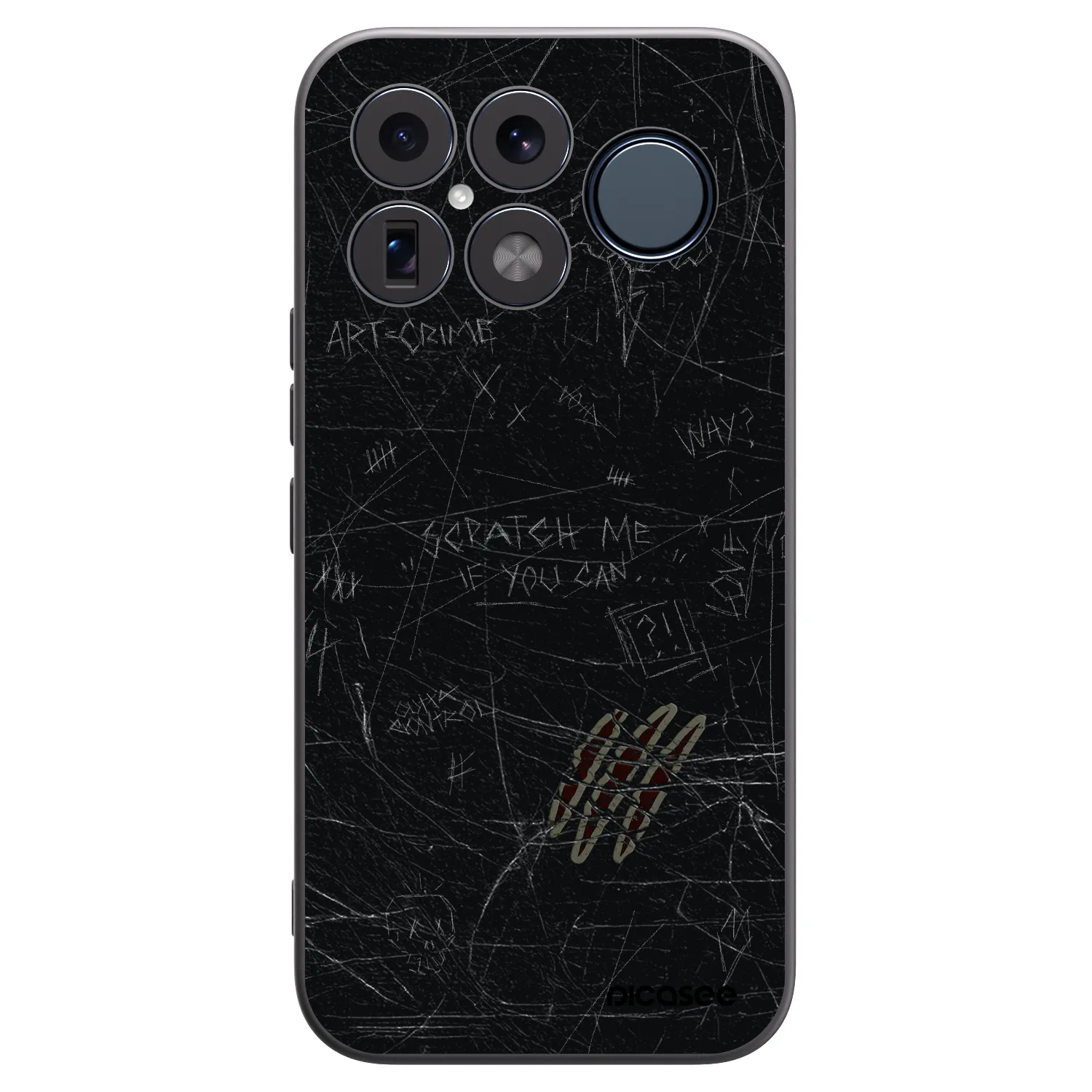 Picasee fekete szilikon tok az alábbi mobiltelefonokra Xiaomi Poco F8 Ultra - SCRATCH
