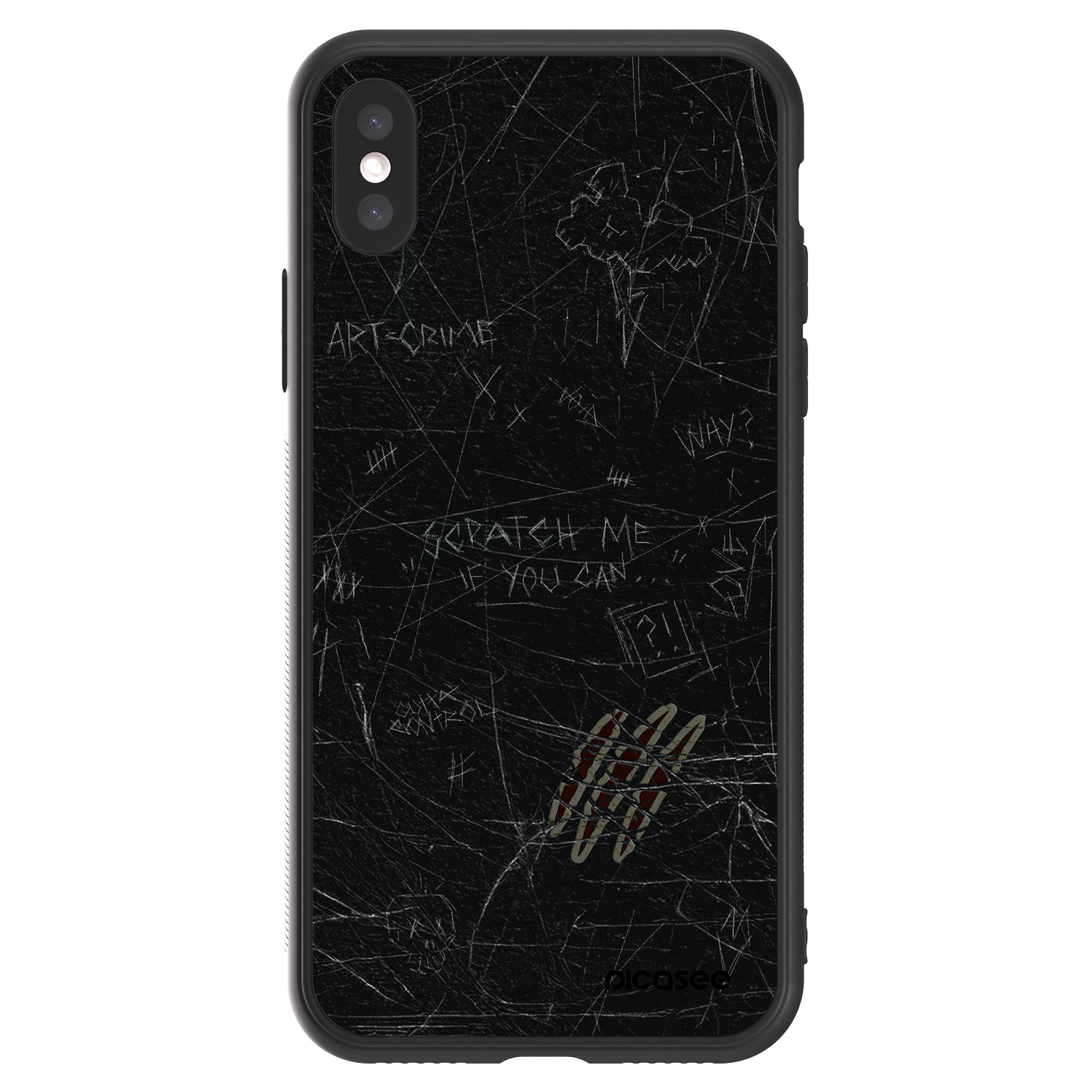 Picasee ULTIMATE CASE Apple iPhone X/XS - készülékre - SCRATCH