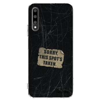 Picasee átlátszó szilikon tok az alábbi mobiltelefonokra Honor 9X Pro - SORRY