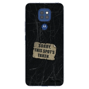 Picasee átlátszó szilikon tok az alábbi mobiltelefonokra Motorola Moto G9 Play - SORRY
