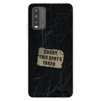 Picasee fekete szilikon tok az alábbi mobiltelefonokra Xiaomi Redmi 9T - SORRY