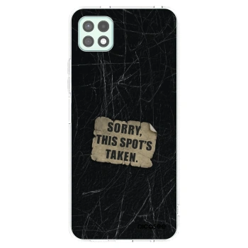 Picasee átlátszó szilikon tok az alábbi mobiltelefonokra Samsung Galaxy A22 A226B 5G - SORRY