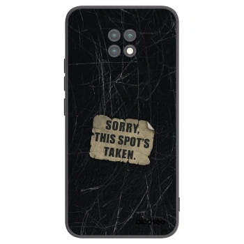 Picasee fekete szilikon tok az alábbi mobiltelefonokra Xiaomi Redmi Note 9T - SORRY