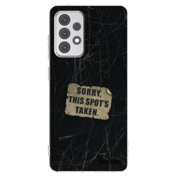 Picasee átlátszó szilikon tok az alábbi mobiltelefonokra Samsung Galaxy A52s 5G A528B - SORRY