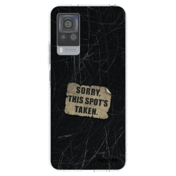Picasee átlátszó szilikon tok az alábbi mobiltelefonokra Vivo X60 Pro 5G - SORRY