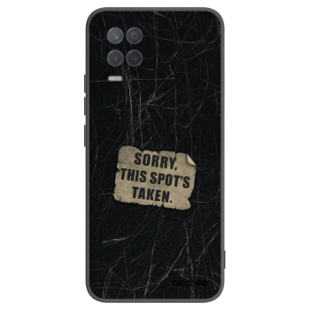 Picasee fekete szilikon tok az alábbi mobiltelefonokra Realme 8 5G - SORRY