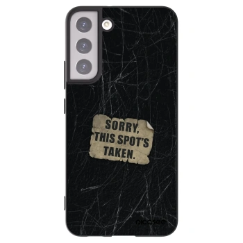 Picasee fekete szilikon tok az alábbi mobiltelefonokra Samsung Galaxy S22+ 5G - SORRY