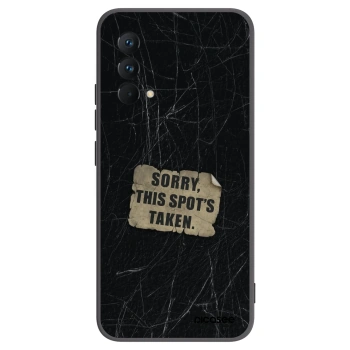 Picasee fekete szilikon tok az alábbi mobiltelefonokra Realme GT Master Edition 5G - SORRY