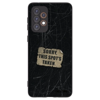 Picasee fekete szilikon tok az alábbi mobiltelefonokra Samsung Galaxy A33 5G A336 - SORRY