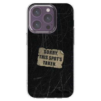 Picasee átlátszó szilikon tok az alábbi mobiltelefonokra Apple iPhone 14 Pro - SORRY