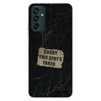 Picasee átlátszó szilikon tok az alábbi mobiltelefonokra Samsung Galaxy M13 M135F - SORRY