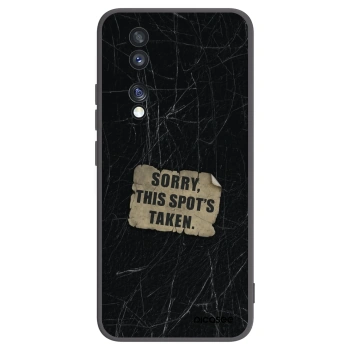 Picasee fekete szilikon tok az alábbi mobiltelefonokra Honor 70 - SORRY