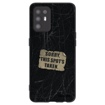 Picasee fekete szilikon tok az alábbi mobiltelefonokra OPPO A94 5G - SORRY