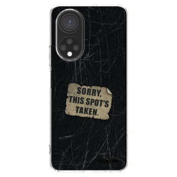Picasee átlátszó szilikon tok az alábbi mobiltelefonokra Honor X7 - SORRY