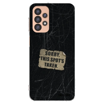 Picasee átlátszó szilikon tok az alábbi mobiltelefonokra Samsung Galaxy A23 A236B 5G - SORRY