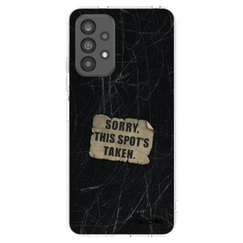 Picasee átlátszó szilikon tok az alábbi mobiltelefonokra Samsung Galaxy A73 5G - SORRY