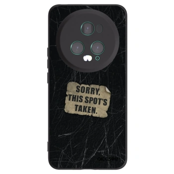 Picasee fekete szilikon tok az alábbi mobiltelefonokra Honor Magic5 Pro - SORRY