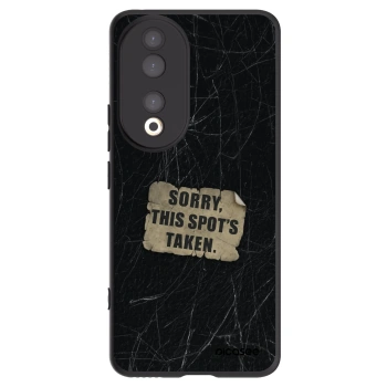 Picasee fekete szilikon tok az alábbi mobiltelefonokra Honor 90 5G - SORRY