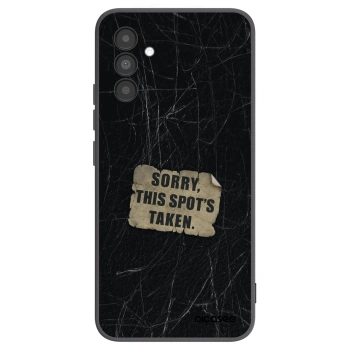 Picasee fekete szilikon tok az alábbi mobiltelefonokra Samsung Galaxy A04s A047F - SORRY