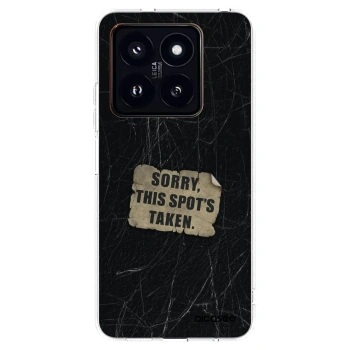 Picasee átlátszó szilikon tok az alábbi mobiltelefonokra Xiaomi 14 Pro - SORRY