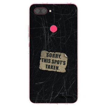 Picasee átlátszó szilikon tok az alábbi mobiltelefonokra Xiaomi Mi 8 Lite - SORRY