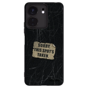 Picasee fekete szilikon tok az alábbi mobiltelefonokra Xiaomi Redmi 13C 4G - SORRY