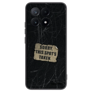 Picasee fekete szilikon tok az alábbi mobiltelefonokra Xiaomi Poco X6 Pro - SORRY