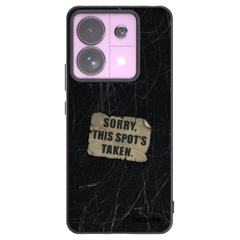 Picasee fekete szilikon tok az alábbi mobiltelefonokra Xiaomi Redmi Note 13 Pro 5G - SORRY