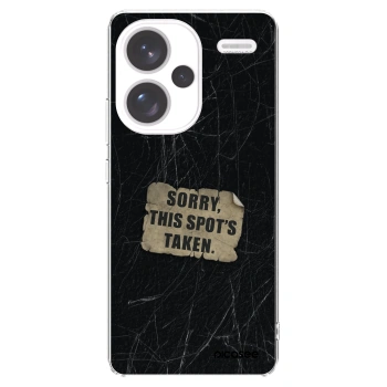 Picasee átlátszó szilikon tok az alábbi mobiltelefonokra Xiaomi Redmi Note 13 Pro+ 5G - SORRY