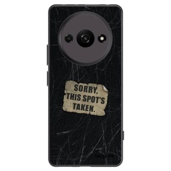 Picasee fekete szilikon tok az alábbi mobiltelefonokra Xiaomi Redmi A3 - SORRY