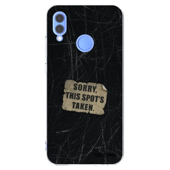 Picasee átlátszó szilikon tok az alábbi mobiltelefonokra Honor 10 Lite - SORRY